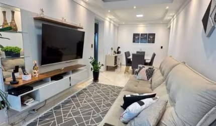 Apartamento para Venda em Praia Grande, Guilhermina, 2 dormitórios, 1 suíte, 2 banheiros, 1 vaga
