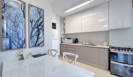 Apartamento para venda tem 75 metros quadrados com 2 quartos no efifício Inovatto, duplex.