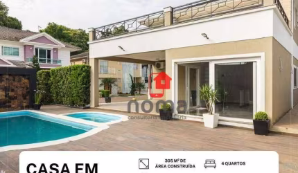 Casa à venda com piscina.