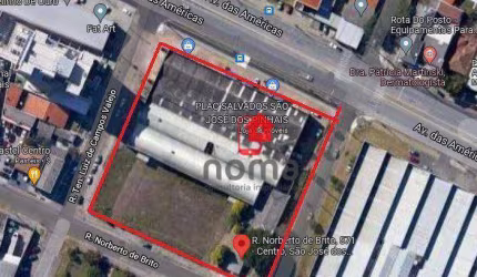 Área à venda, 8740 m² por R$ 22.000.000,00 - Centro - São José dos Pinhais/PR