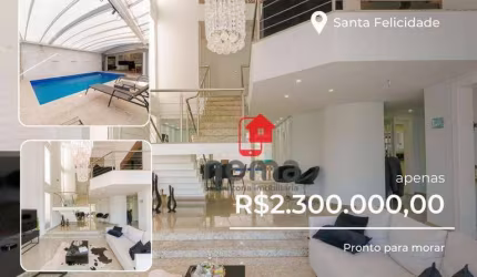 Casa com piscina em condomínio fechado!