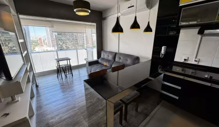 Apartamento para aluguel, 1 quarto, 1 vaga, Santo Amaro - São Paulo/SP