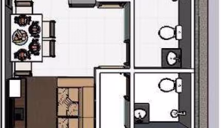 Casa para Venda em Várzea Grande, Nova Fronteira, 2 dormitórios, 1 suíte, 1 banheiro, 2 vagas