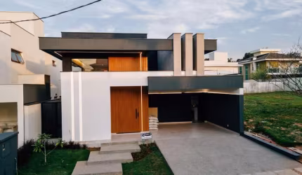 Casa Alto Padrão para Venda em Sorocaba, Parque Reserva Fazenda Imperial, 3 dormitórios, 3 suítes, 4 banheiros, 4 vagas