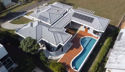 Casa Alto Padrão para Venda em Sorocaba, Cond. Vale do Lago, 3 dormitórios, 3 suítes, 5 banheiros, 5 vagas