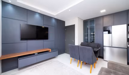 APARTAMENTO COM ELEVADOR SACADA COM CHURRASQUEIRA