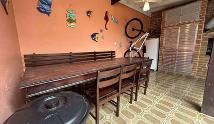 Linda Casa na Vila Tupi -Praia Grande