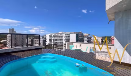 Cobertura Duplex  na Passagem com 4 quartos.