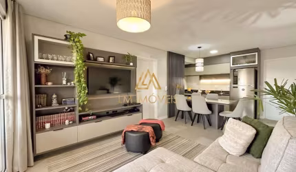 Exclusividade - Apartamento 2 dormitórios sendo 1 suíte, mobiliado, com sacada e