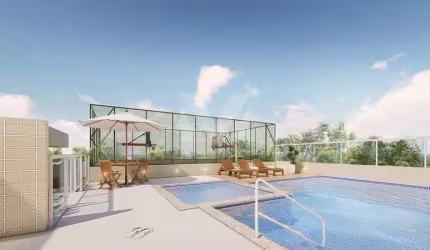 Apartamento com 2 quartos à venda na Cidade Ocian, Praia Grande , 76 m2 por R$ 390.000