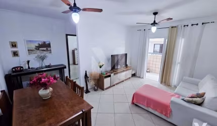 Apartamento com 1 quarto à venda em Guilhermina, Praia Grande , 57 m2 por R$ 315.000