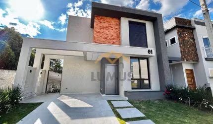 Sobrado com 3 dormitórios à venda, 121 m² por R$ 699.000,00 - Campo de Santana - Curitiba/PR