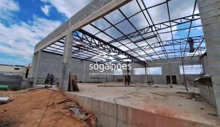 Galpão Novo - 1º Locação - Próximo ao Terminal de Ônibus de Sarzedo/MG