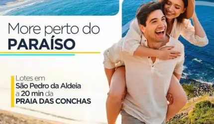 Terreno à venda em São Pedro da Aldeia, Praia Linda, com 450 m²