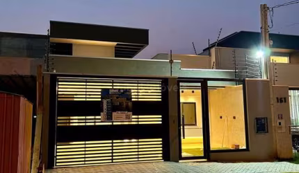 Casa Nova- Moderna - 3 Quartos - Sendo 1 Suíte - Jardim Munique