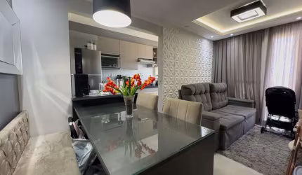 Apartamento para Venda em Volta Redonda, Roma, 2 dormitórios, 1 suíte, 2 banheiros, 1 vaga