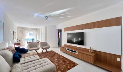 Apartamento alto padrão com 3 Suítes, no Canto do Forte, em Praia Grande.