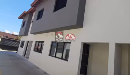 Sobrado está para ser entregue no bairro Cidade Jardim, Caraguatatuba