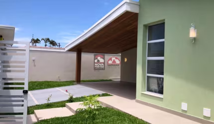 LINDA CASA MODERNA, COM TOTAL SEGURANÇA EM BAIRRO TRANQUILO - INDAIÁ