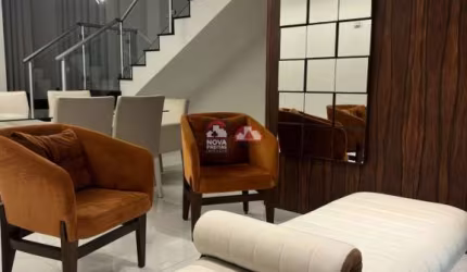 Linda Casa moderna no condomínio Quintas do Vila Branca
