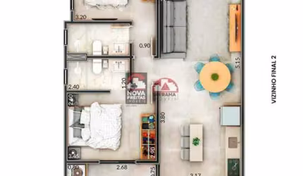 BREVE LANÇAMENTO - VENDA DE APARTAMENTO - PADRÃO NO BAIRRO ITAGUÁ, UBATUBA/SP