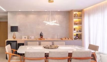 Apartamento mobiliado 137 metros 3 suítes