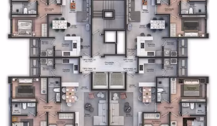 Apartamento em Centro - Balneário Piçarras SC