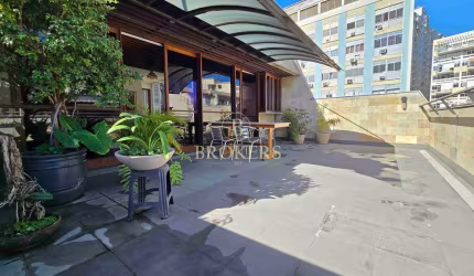 Cobertura à venda na Rua Barão de Icaraí, Flamengo, Rio de Janeiro! São 300m², 2 Salas, 3 quartos,