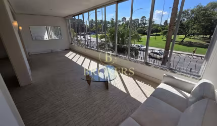 Apartamento garden à venda, Praia do Flamengo, varanda interna, salão em múltiplos ambientes, 3 qua