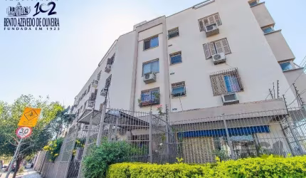 APARTAMENTO 1 DORMITÓRIO SEMI-MOBILIADO COM 34,94m² privativo - CIDADE BAIXA