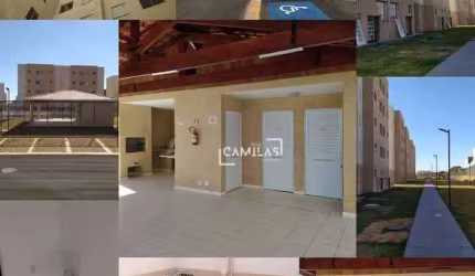 Apartamento com 2 dormitórios à venda, 49 m² por R$ 215.000 - Parque Bom Retiro - Paulínia/SP