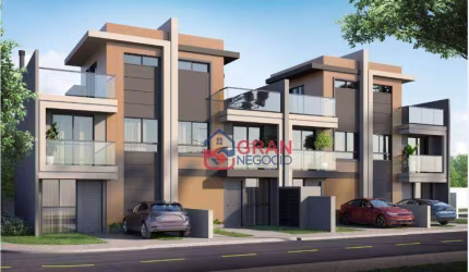 Sobrado com 3 dormitórios à venda por R$ 930.000,00 - Santa Cândida - Curitiba/PR