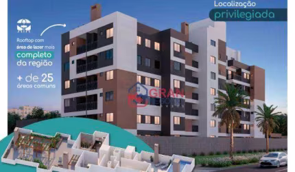 Apartamento com 2 dormitórios à venda - Novo Mundo - Curitiba/PR