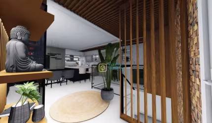 Apartamento com 4 dormitórios à venda na Praia do Gravatá, em Navegantes/SC