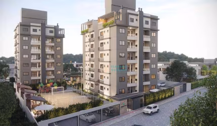 Apartamento à venda, 73 m² por R$ 692.550,00 - Gravatá - Navegantes/SC
