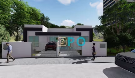 Casa com 3 dormitórios à venda, 93 m² por R$ 490.000 - Centro - Penha/SC