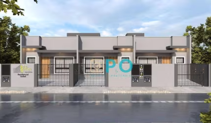 Casa com 2 dormitórios à venda, 57 m² por R$ 380.000 - Gravatá - Navegantes/SC