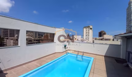 Condomínio Edifício Viareggio - Apartamento Cobertura Duplex À Venda na Enseada Guarujá