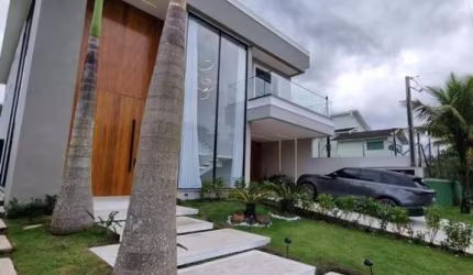 Casa em Condomínio para Venda em Guarujá, Balneário Praia do Pernambuco, 4 dormitórios, 4 suítes, 6 banheiros, 4 vagas