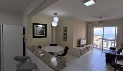 Apartamento para Locação em Guarujá, Pitangueiras, 3 dormitórios, 1 suíte, 2 banheiros, 2 vagas