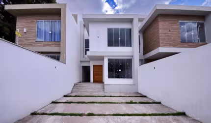 Casa Nova e Moderna no Laranjal, Volta Redonda/RJ – 3 Quartos, Área Gourmet e Quintal Espaçoso.