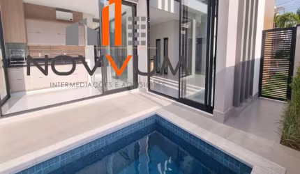 SWISS PARK CASA NOVA EM CONDOMÍNIO FECHADO COM 4 SUÍTES À VENDA, 310 M² POR R$ 3.200.000 - SWISS PARK - CAMPINAS/SP