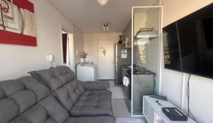 Apartamento tipo para venda com 1 quarto, sendo 1 suíte, 28m²