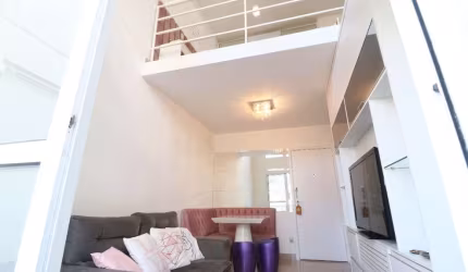 Duplex para venda com 1 quarto, sendo 1 suíte, 48m²