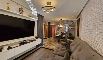 Cobertura para venda com 2 quartos, sendo 2 suítes, 203m²