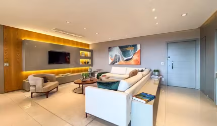Apartamento tipo para venda com 3 quartos, sendo 3 suítes, 172m²