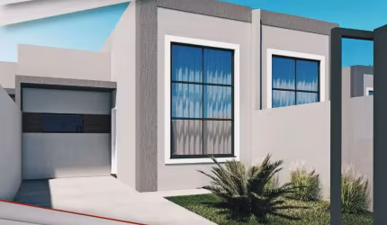 Casa médio padrão, 64m2, bairro cará cará, ótima localização