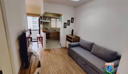 Apartamento com 1 dormitório para alugar, 45 m² por R$ 4.700,00/mês - Pinheiros - São Paulo/SP