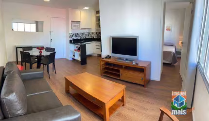 Flat com 1 dormitório para alugar, 42 m² por R$ 6.000,00/mês - Itaim Bibi - São Paulo/SP