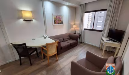 Flat com 1 dormitório para alugar, 30 m² por R$ 4.700,00/mês - Vila Olímpia - São Paulo/SP